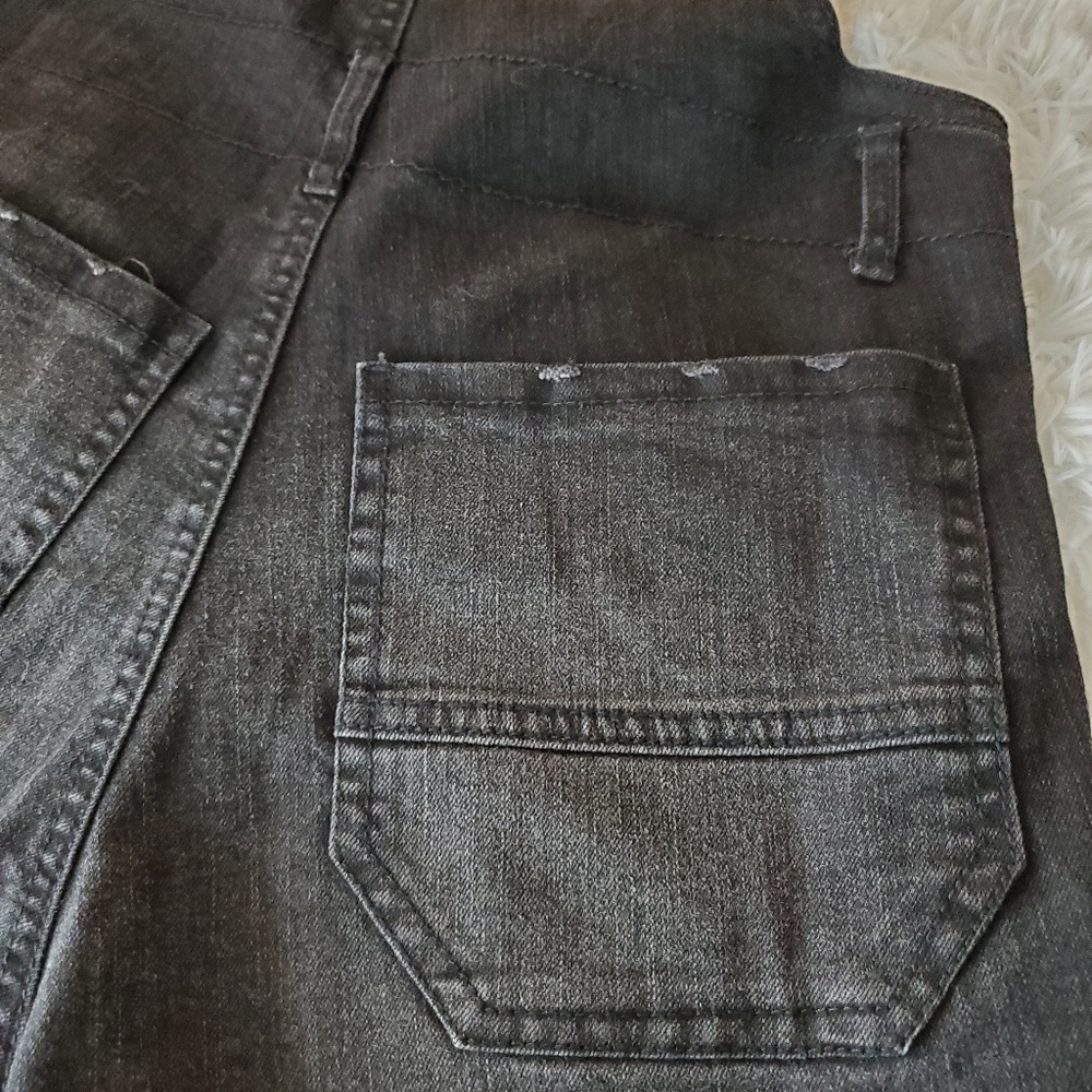 Love Tree Black Denim Overall Shorts - Picture 9 of 11
